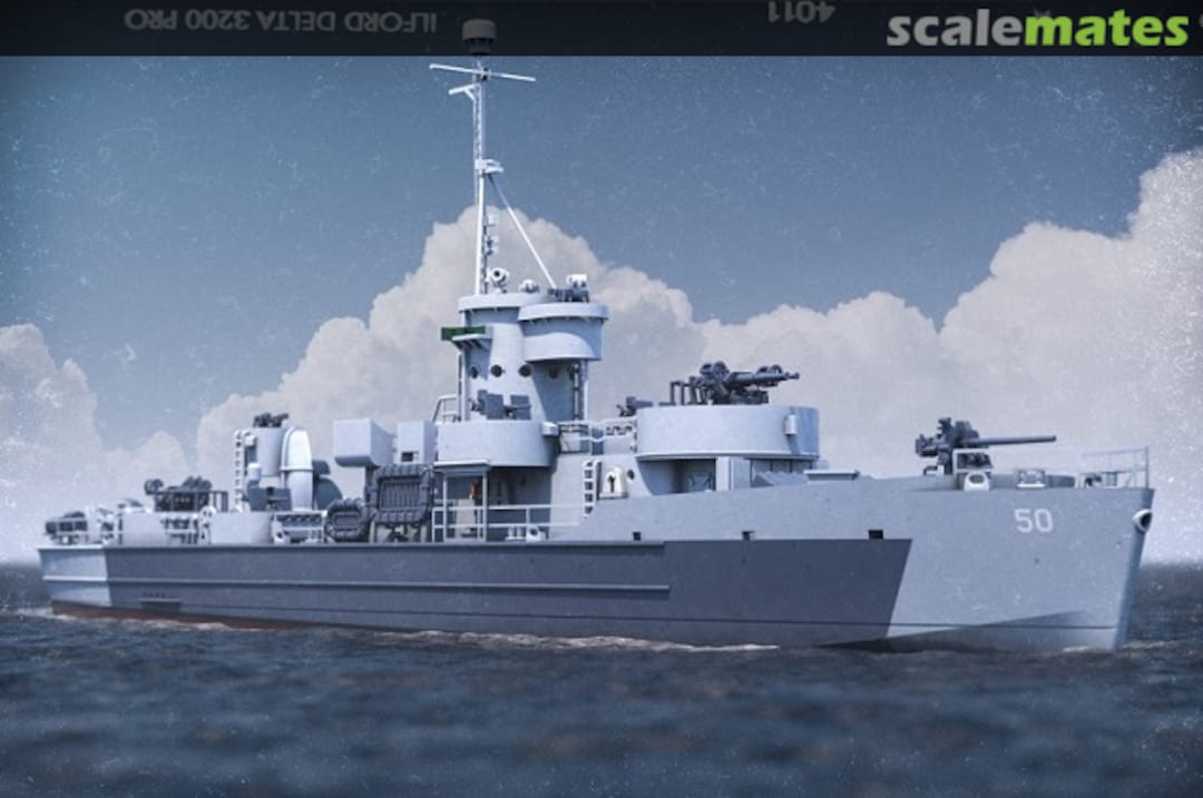 Boxart Landing Craft Support Large LCS(L) 350014 Black Cat Models Boxart Landing Craft Support Large LCS(L) 350014 Black Cat Models