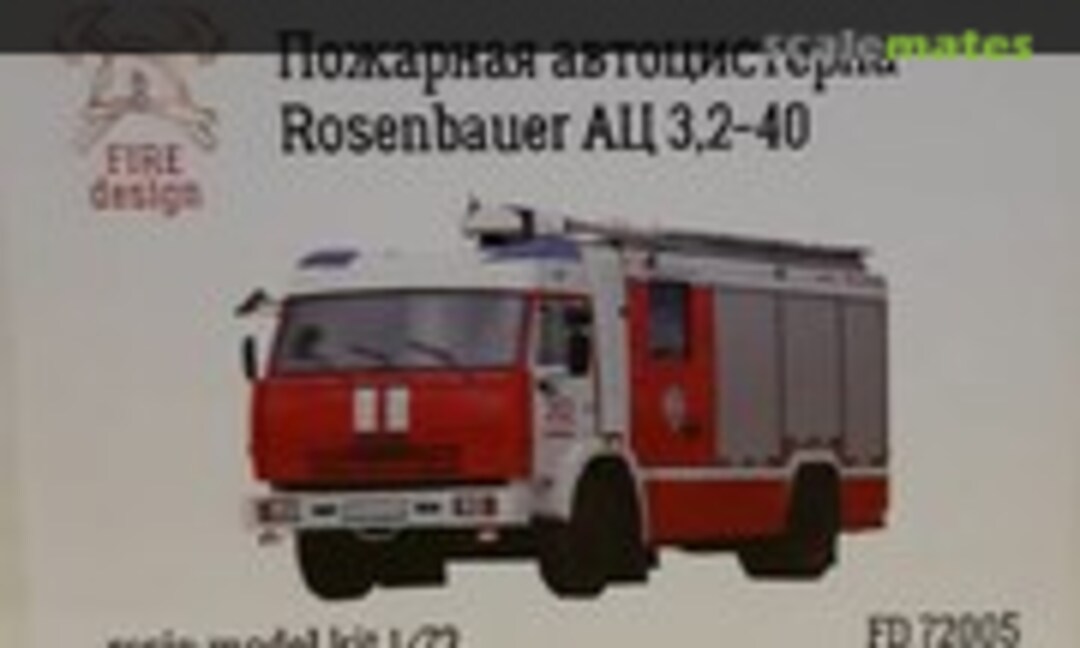1:72 Rosenbauer AC 3,2-40 (Fire Design FD72005) FD72005