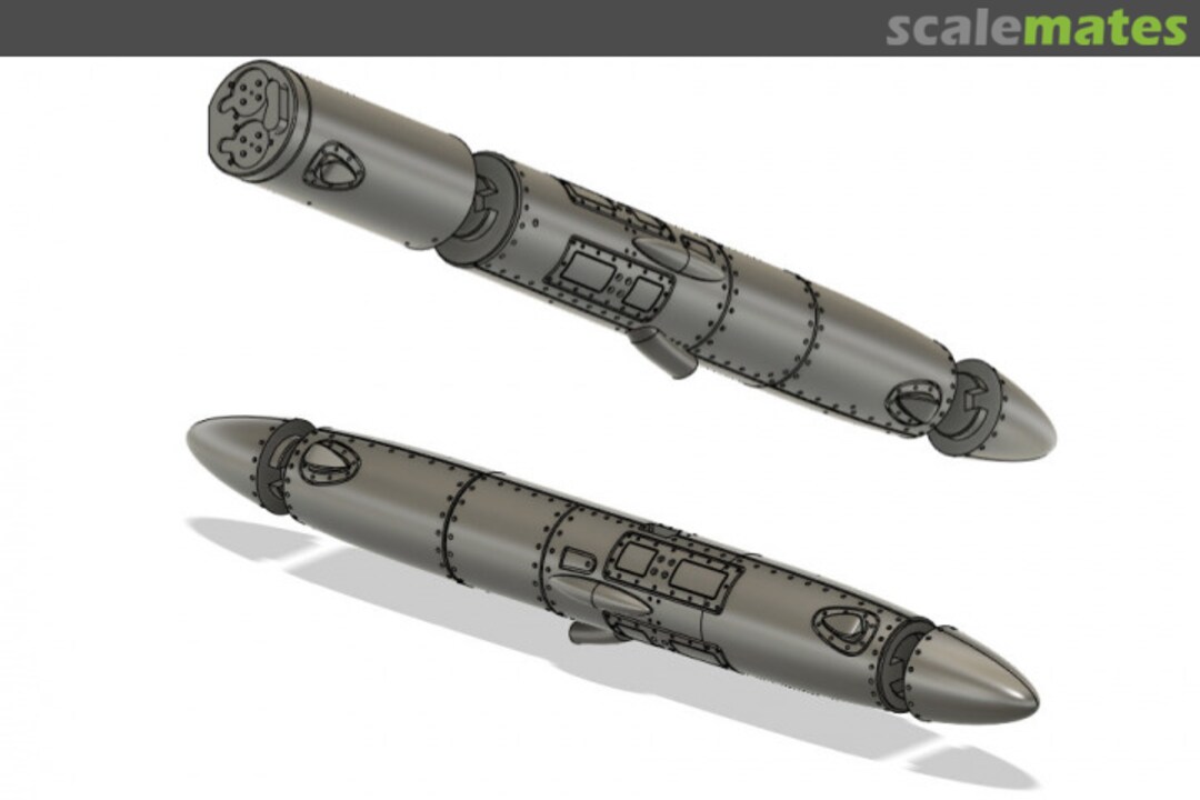 Boxart Wing Tip ESM-ECM pods (LH+RH) WOL480403 Wolf 3D Resin Parts Boxart Wing Tip ESM-ECM pods (LH+RH) WOL480403 Wolf 3D Resin Parts