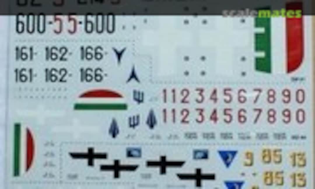 1:72 SM79/SM81/Fiat CR 42/IMAM Ro44 (Tauro Model 72/535) 72/535