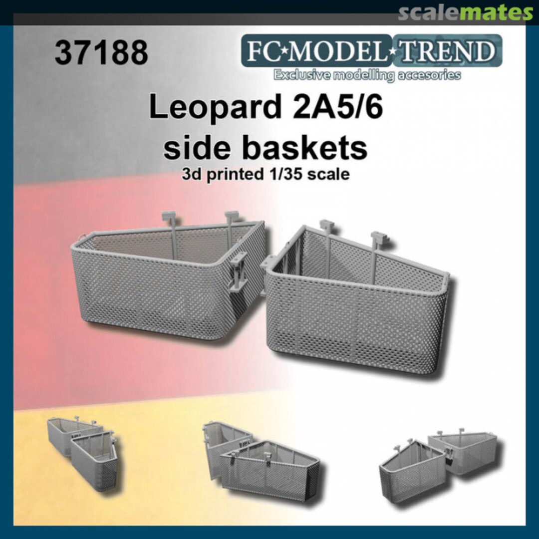 Boxart Leopard 2A5/6 side baskets 37188 FC Model Trend Boxart Leopard 2A5/6 side baskets 37188 FC Model Trend