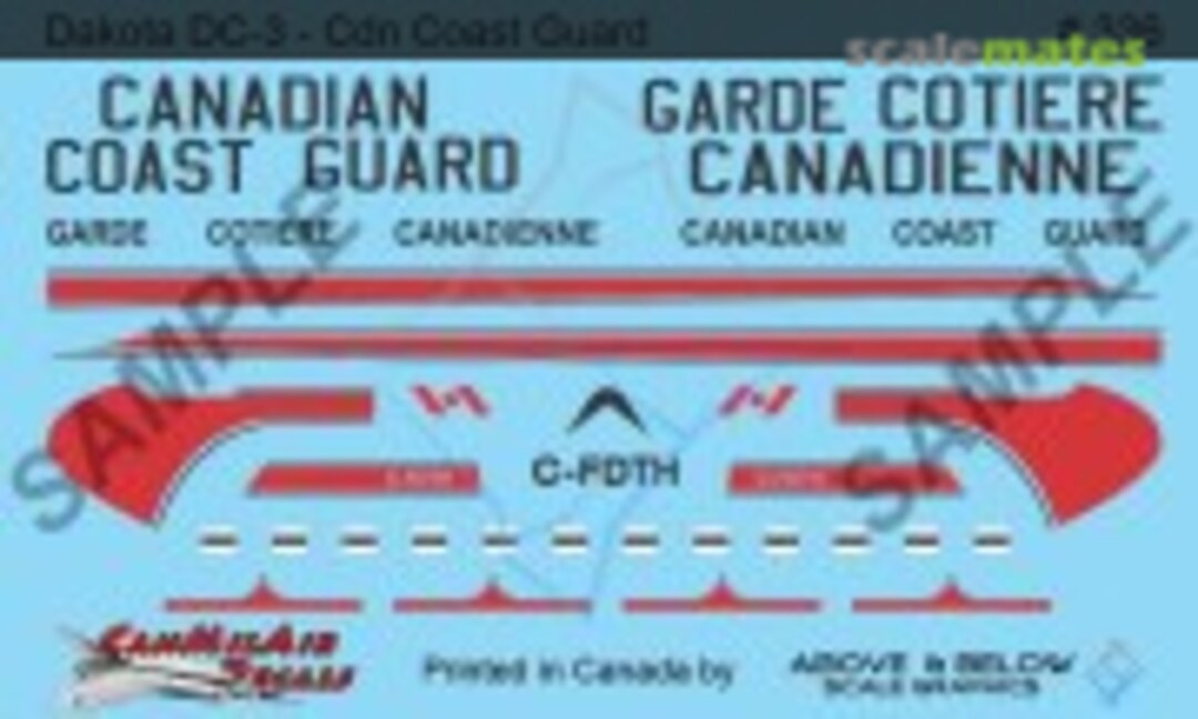 1:48 Douglas Dakota DC-3 (Above & Below Graphics 336) 336