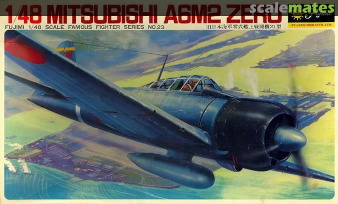 Boxart Mitsubishi A6M2 Zero 5A23 Fujimi Boxart Mitsubishi A6M2 Zero 5A23 Fujimi