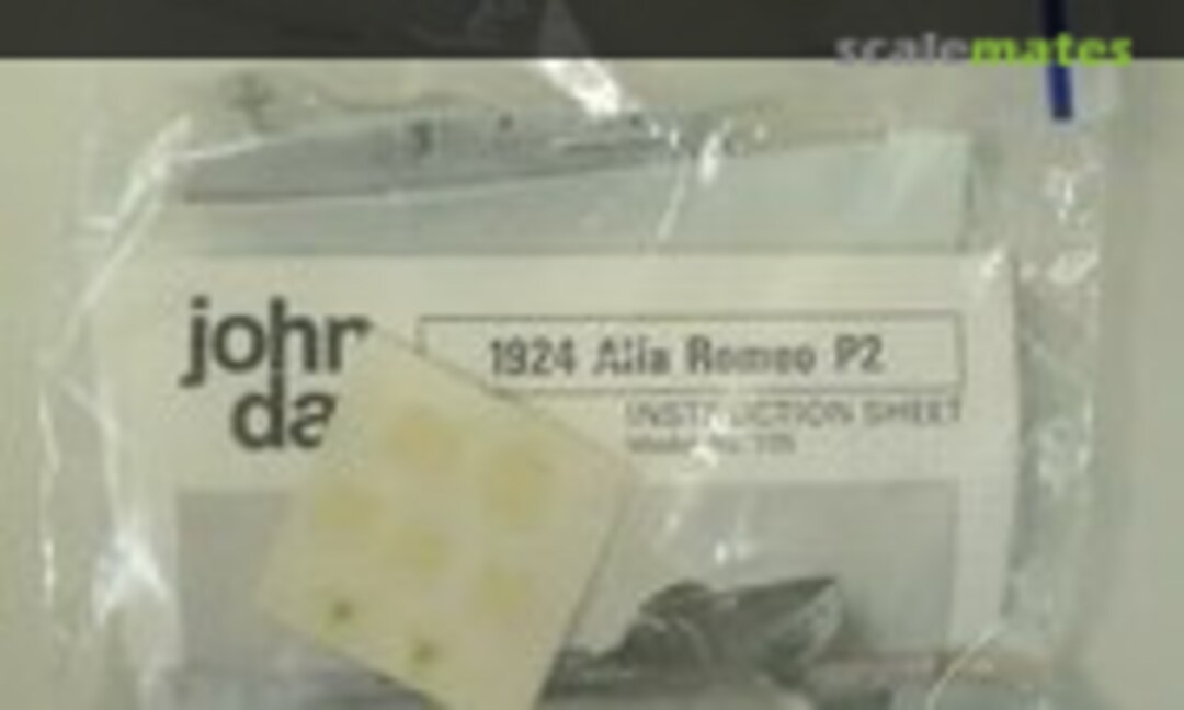 1:43 1924 Alfa Romeo P2 (John Day Model Cars 105) 105