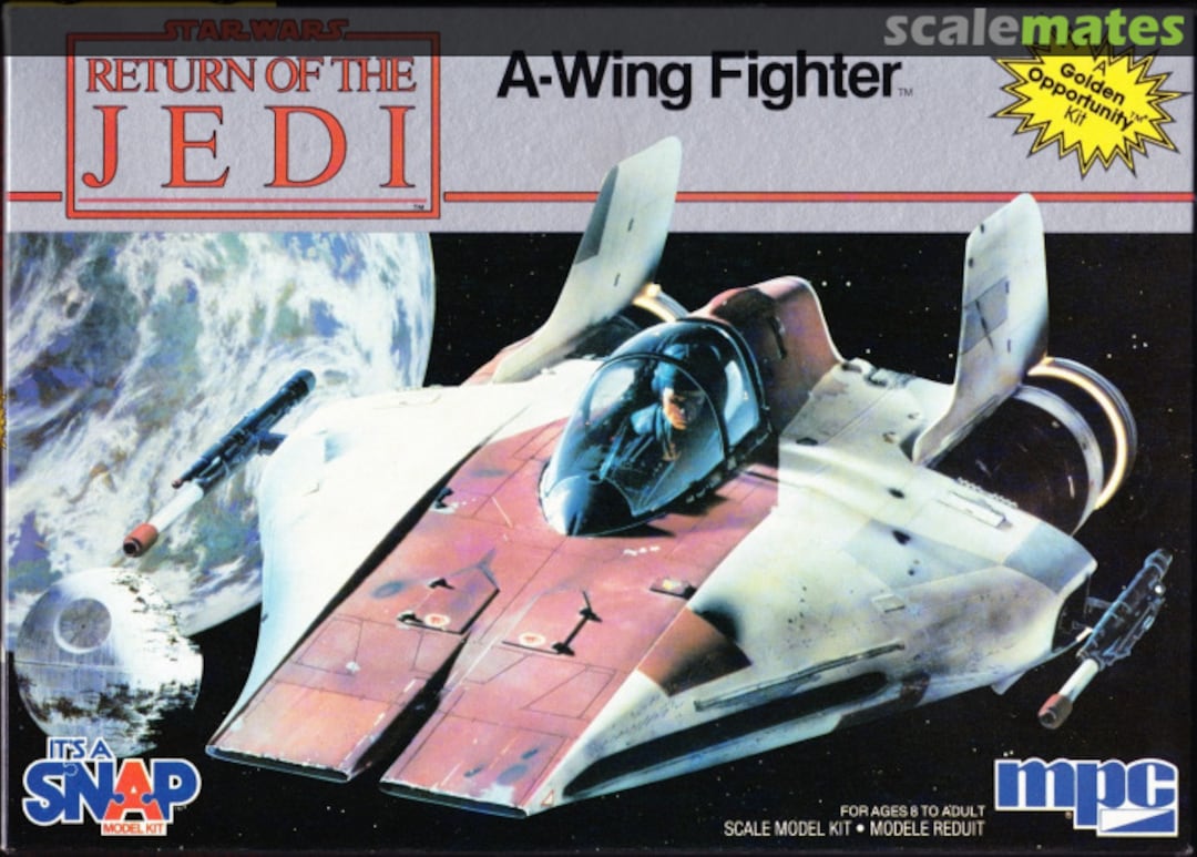 Boxart A-Wing Fighter 1-1973 MPC