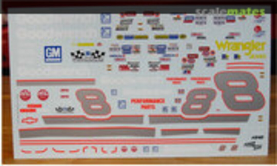 1:24 #8 Goodwrench (Powerslide Decals PS-240) PS-240