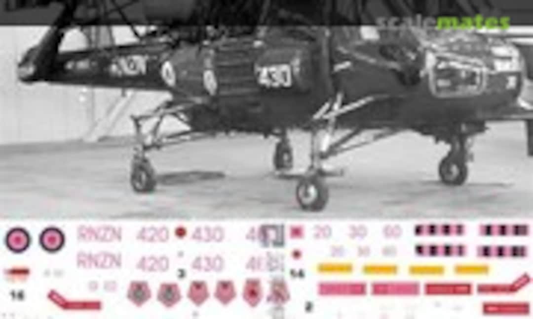 1:48 RNZAF/RNZN Wasp Delivery scheme 1960s (Oldmodels Decals OMD0184) OMD0184