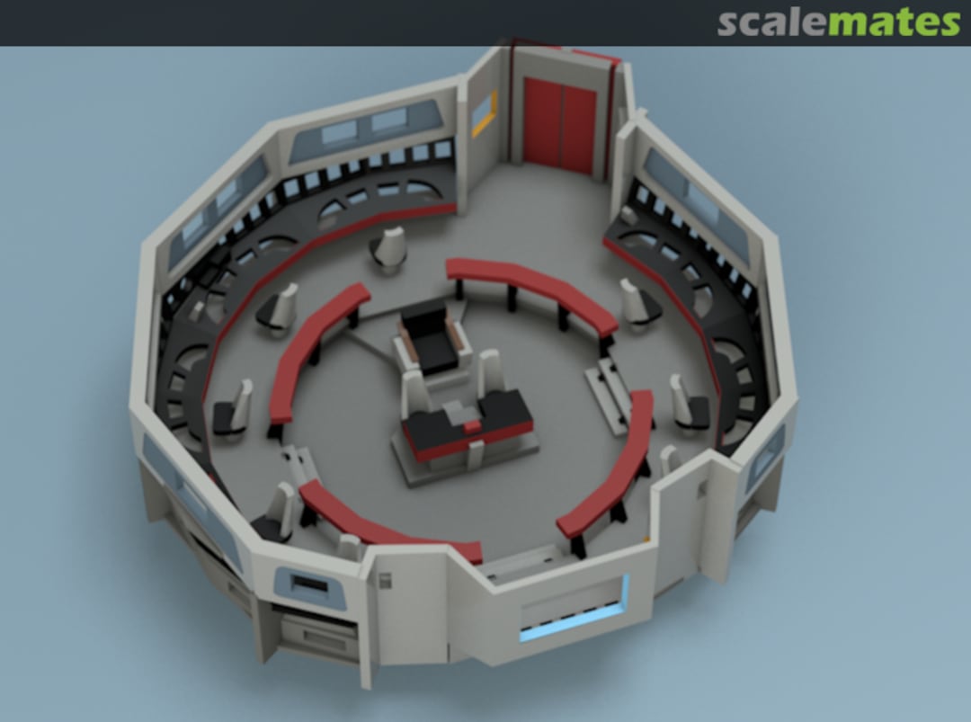 Boxart TOS Bridge Interior F67P79YSD Spaceways Parts Boxart TOS Bridge Interior F67P79YSD Spaceways Parts