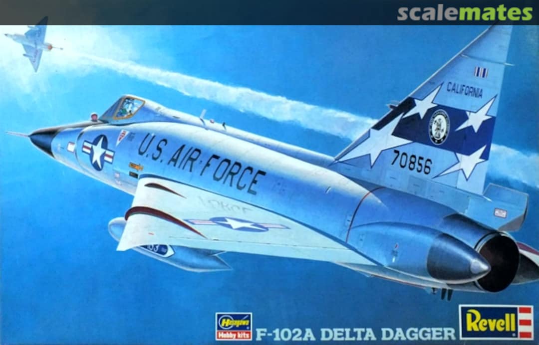 Boxart F-102A Delta Dagger 86160 Hasegawa/Revell