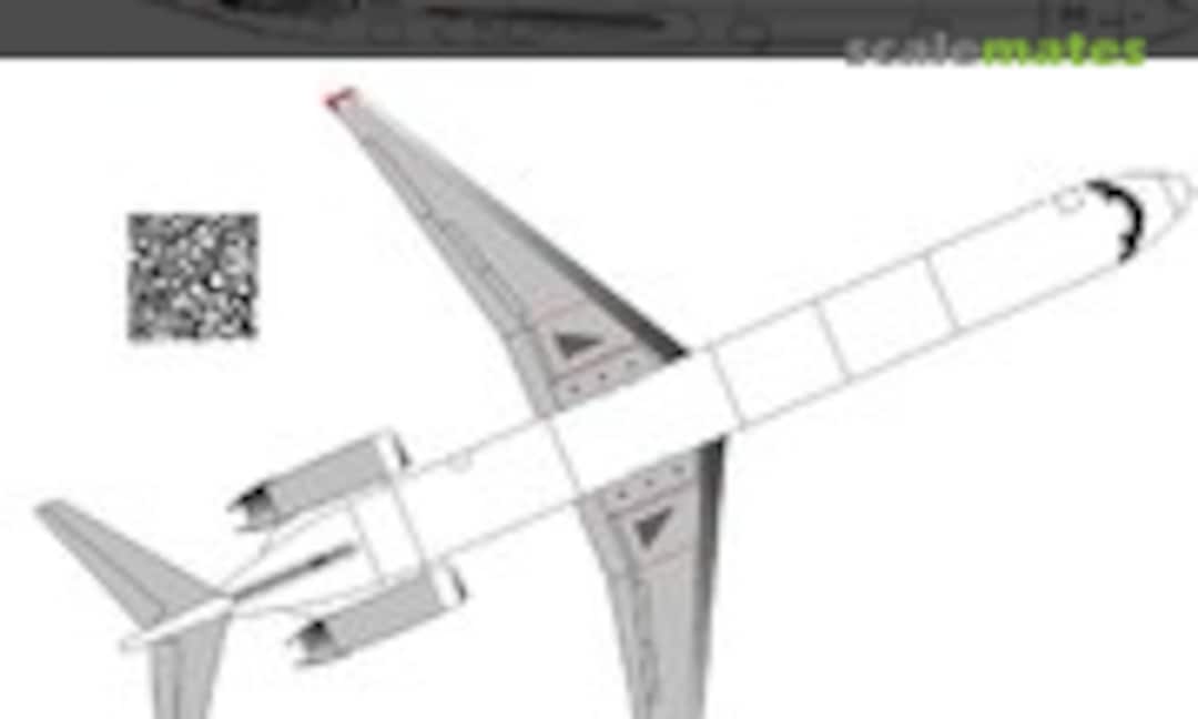 1:144 McDonnel Douglas MD82 Bulgarian Air Charter decals (BSmodelle BSM144477_1) BSM144477_1