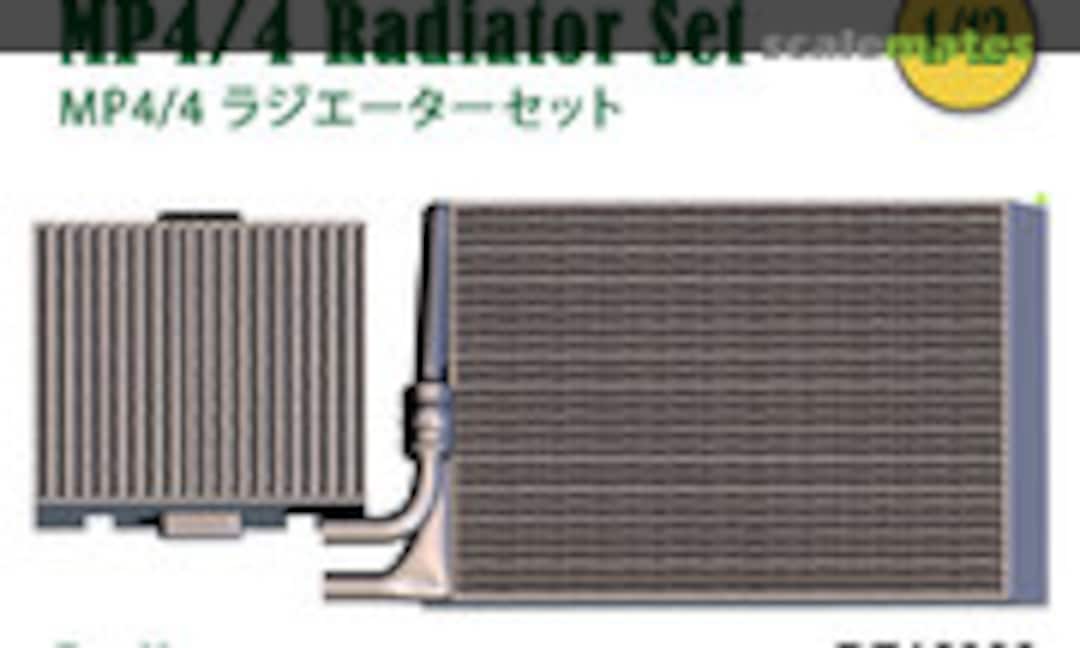 1:12 MP4/4 Radiator set (Fat Frog Scale Models DE12060) DE12060