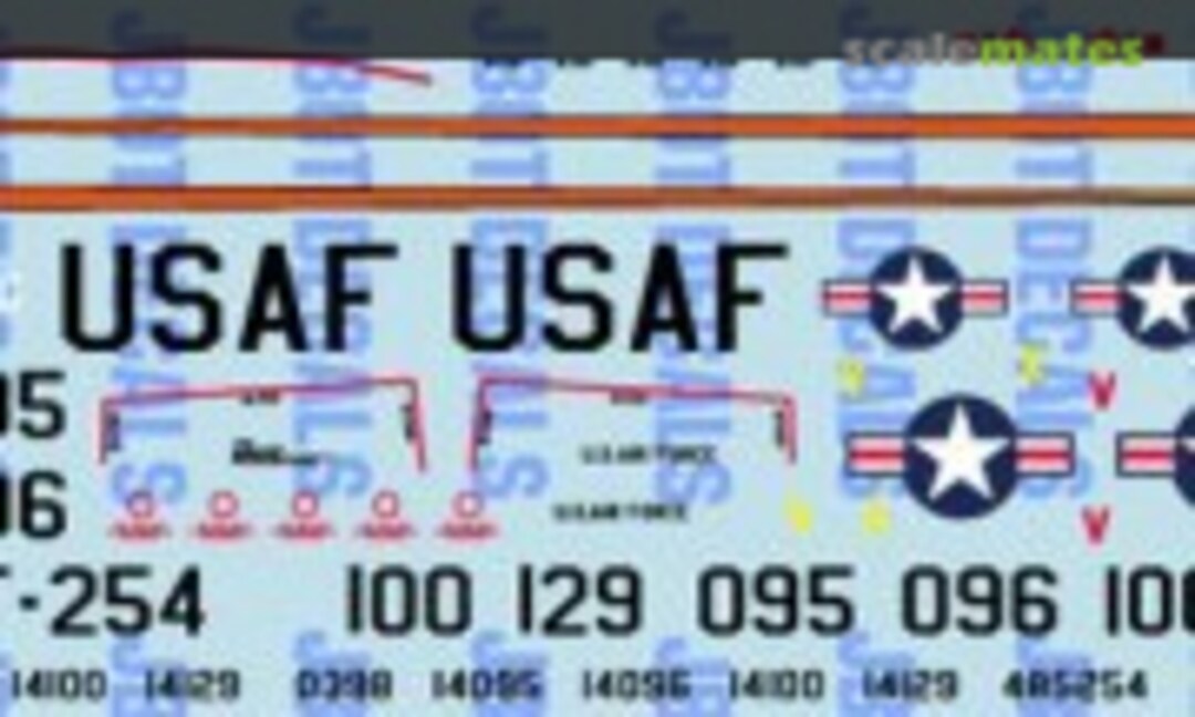 1:48 Acrojets (T-33, Williams AFB) (JBOT Decals 048-95-07) 048-95-07