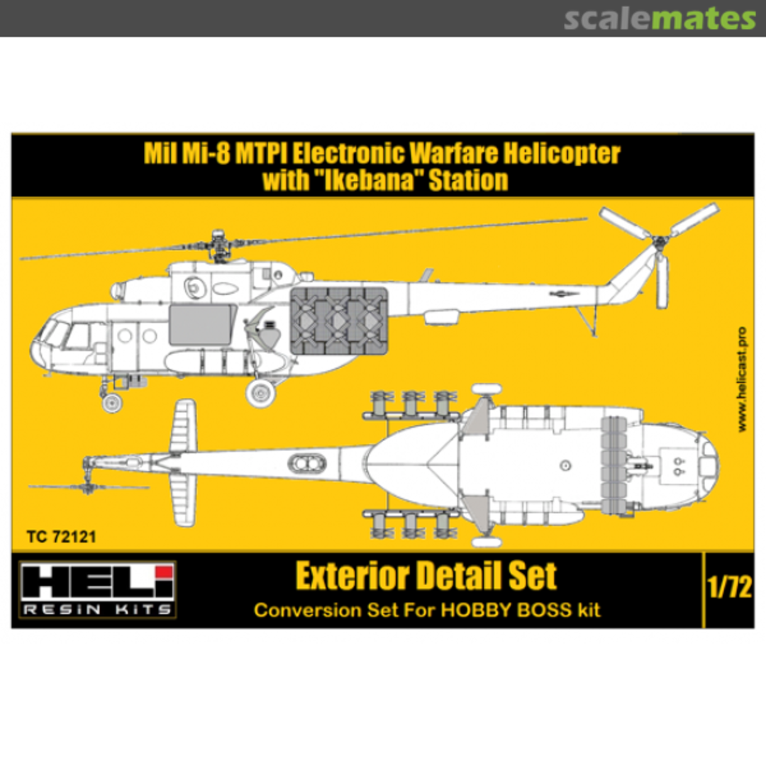 Boxart Mil Mi-8 MTPI TC72121 HELI Resin Kits Boxart Mil Mi-8 MTPI TC72121 HELI Resin Kits