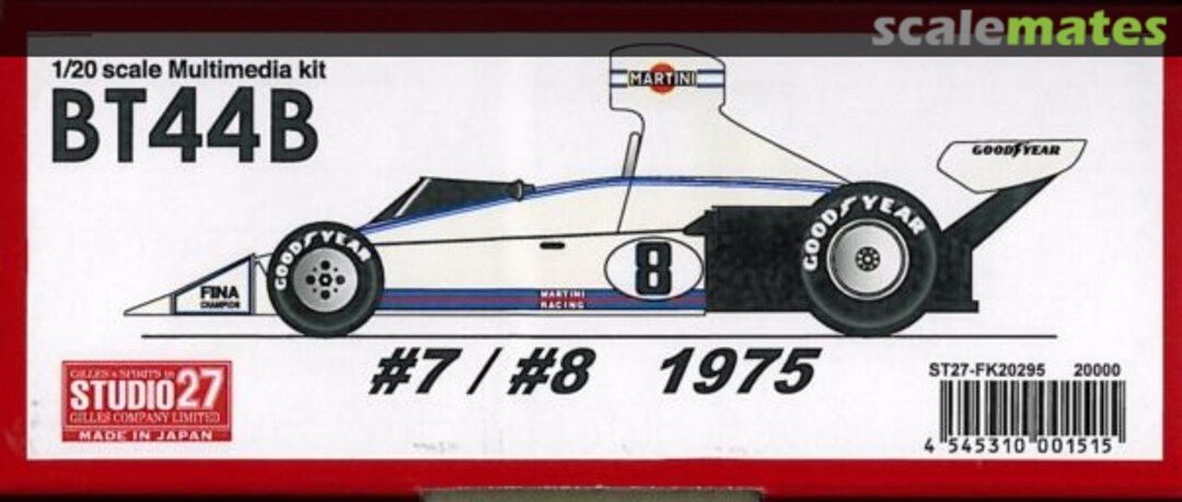 Boxart Brabham BT 44B ST27-FK20295 Studio27 Boxart Brabham BT 44B ST27-FK20295 Studio27
