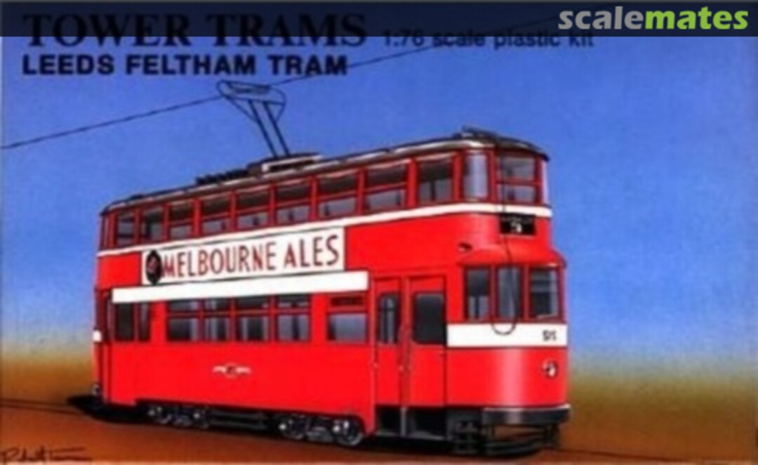 Boxart Leeds Feltham Tram  Tower Models