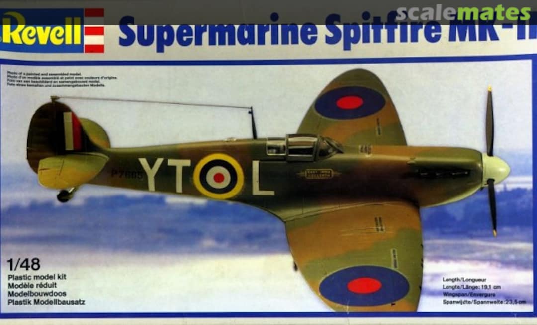 Boxart Supermarine Spitfire Mk-II 4324 Revell Boxart Supermarine Spitfire Mk-II 4324 Revell