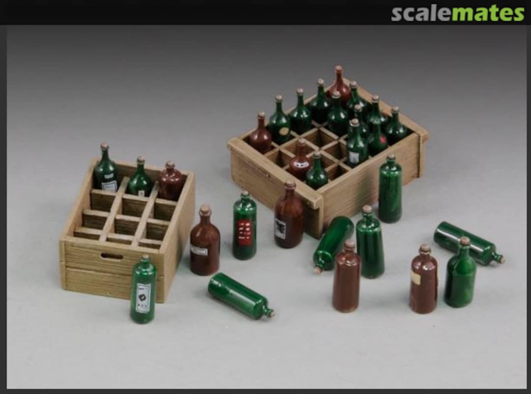 Boxart Wine Bottles and Crates 655 Royal Model Boxart Wine Bottles and Crates 655 Royal Model
