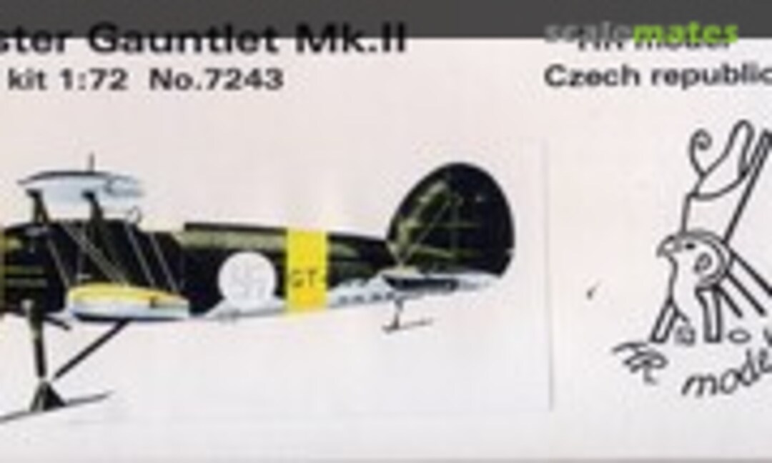 1:72 Gloster Gauntlet Mk.II (HR Model 7243) 7243