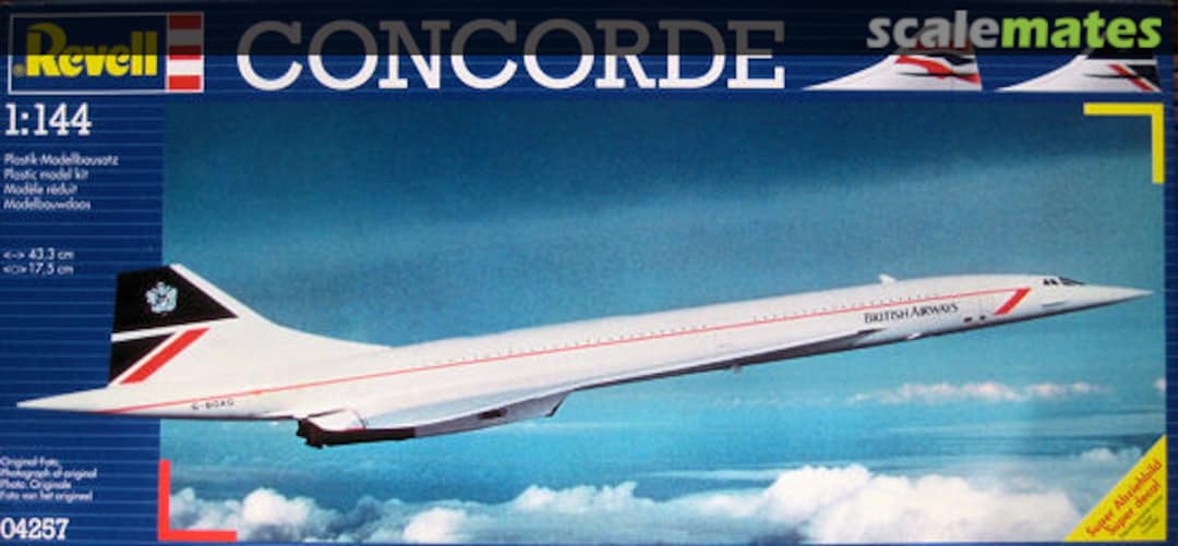 Boxart Concorde 04257 Revell