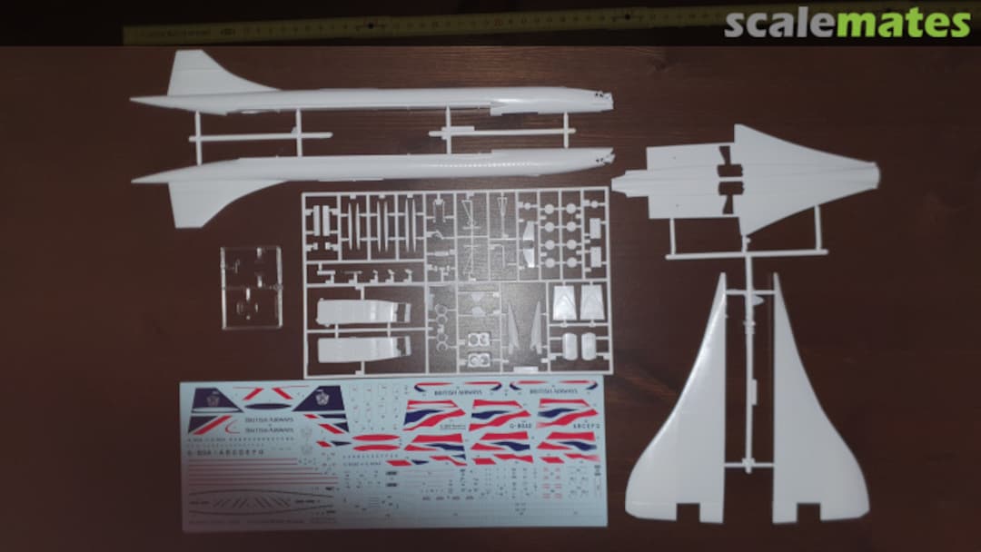 Contents Concorde 04257 Revell