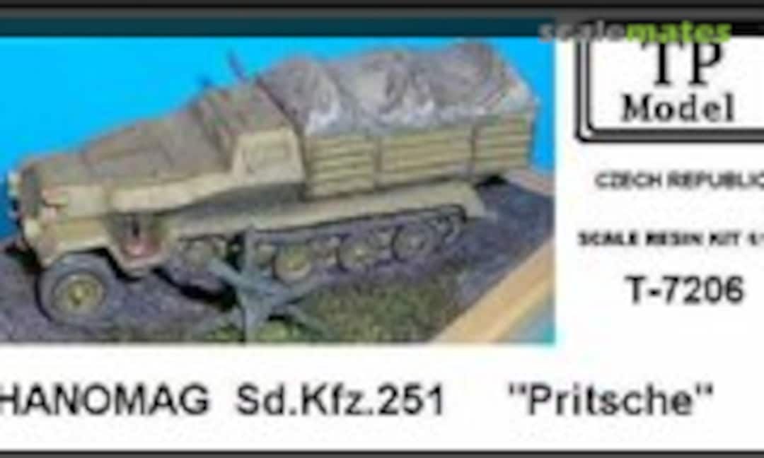 Sd.Kfz. 251 Pritsche (Hanomag) (TP Model T-7206)