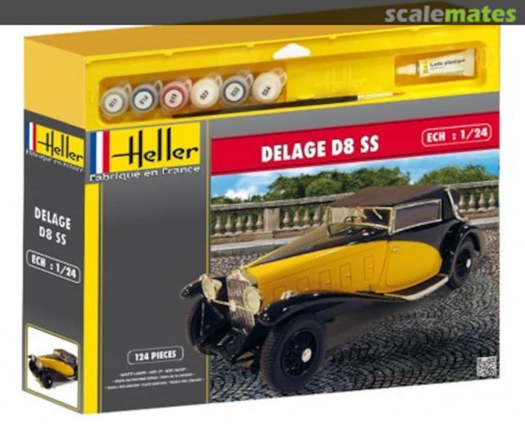 Boxart DELAGE D8 SS 50720 Heller Boxart DELAGE D8 SS 50720 Heller