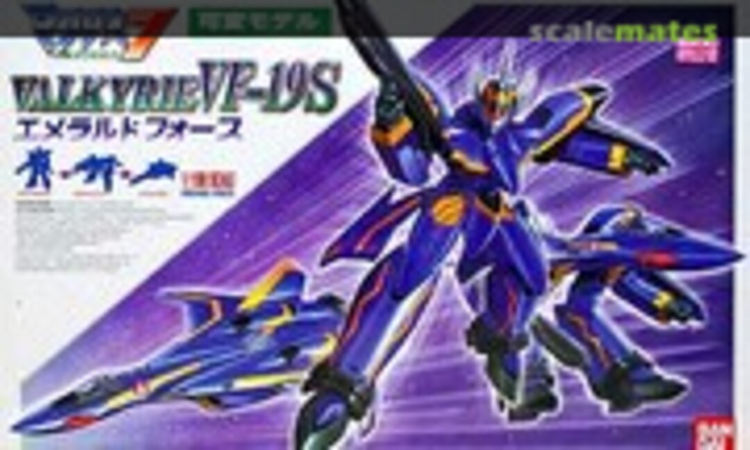 1:100 VF-19S Valkyrie Emerald Force (Bandai 0158222)