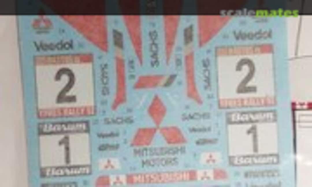 1:24 Mitsubishi Galant VR-4 Ralli Art #1, 2 (REJI Model 275) 275