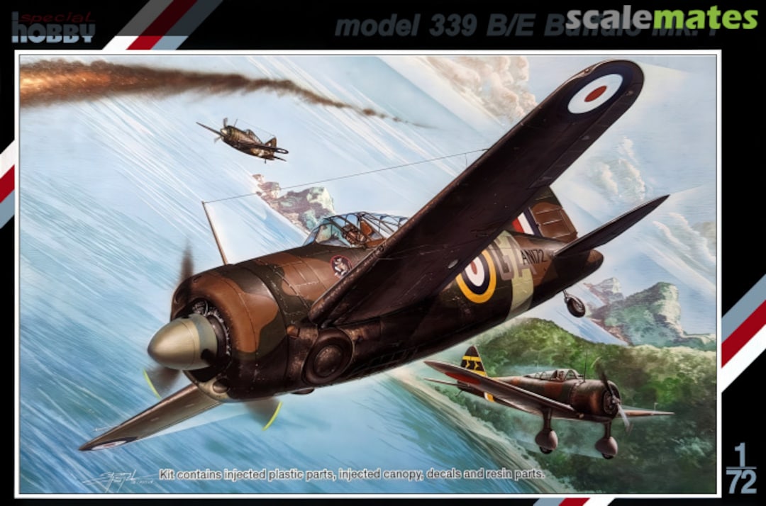 Boxart Model 339 B/E Buffalo Mk.I SH72131 Special Hobby Boxart Model 339 B/E Buffalo Mk.I SH72131 Special Hobby