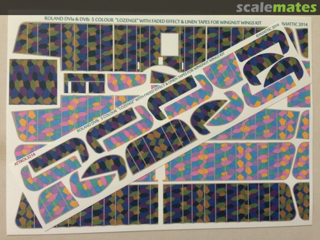 Boxart Roland D.VIb 5 color lozenge faded, linen tap ATT32130 Aviattic Boxart Roland D.VIb 5 color lozenge faded, linen tap ATT32130 Aviattic