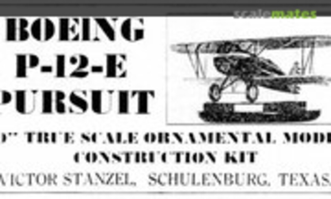 1:18 Boeing P-12-E Pursuit (Victor Stanzel Co. )