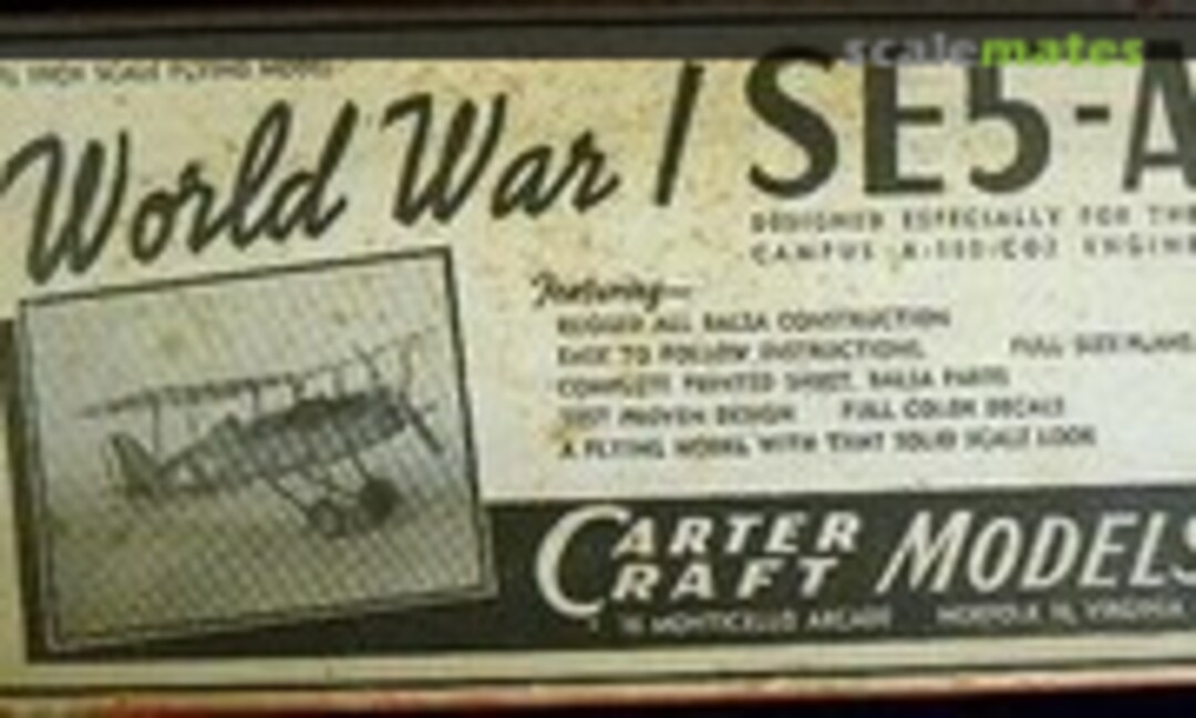 1:24 SE5-A (Carter Craft Models )