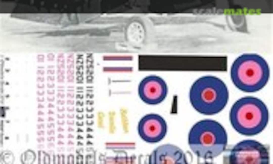 1:72 RNZAF Corsairs in Japan 1946-48 (Oldmodels Decals OMD1093) OMD1093