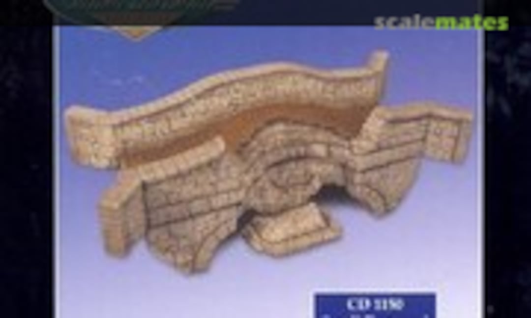 Small Damaged European Bridge (Custom Dioramics CD 1150)