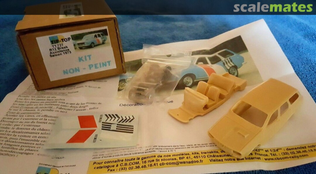 Boxart Renault R12 Break [2228 W92] TT727 TIP-TOP