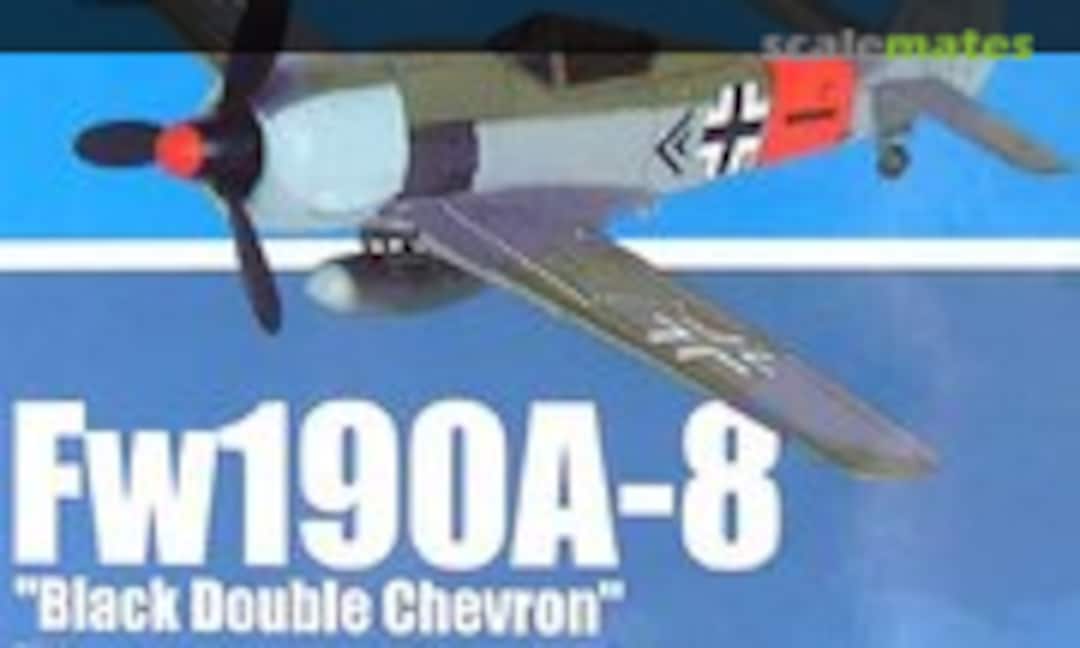 1:72 Fw 190A-8 &quot;Black Double Chevron&quot; Hauptmann Paul-Heinrich Dähne (Dragon Wings 50094)