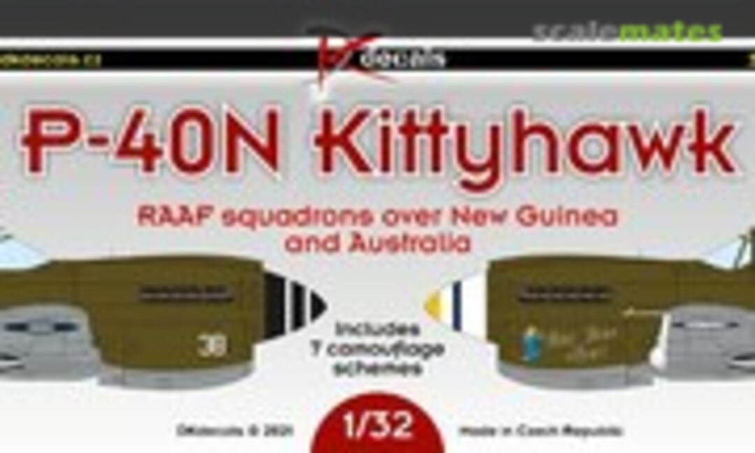 1:32 P-40N Kittyhawk (DK Decals 32024) 32024