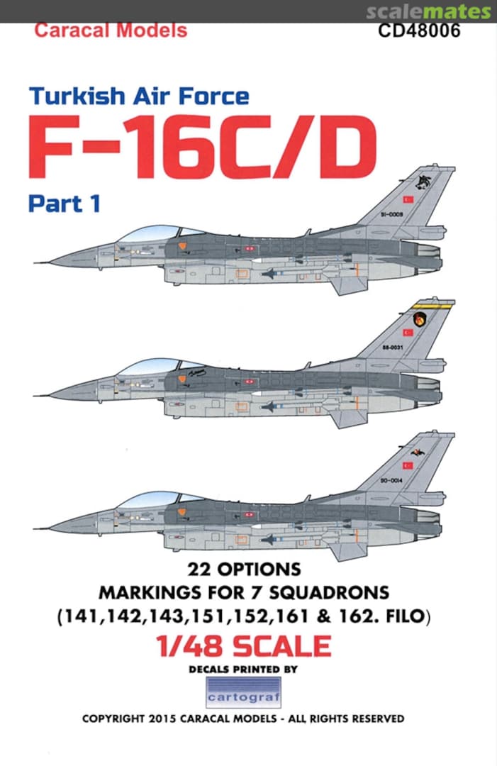 Boxart F-16C/D CD48006 Caracal Models Boxart F-16C/D CD48006 Caracal Models