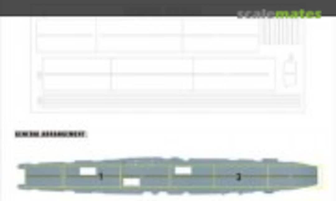 1:700 HMS Ark Royal deck masks (Hunter M700096) M700096