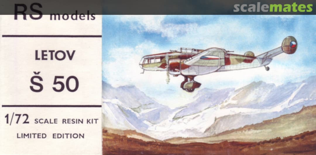 Boxart Letov Š-50 7263 RS Models Boxart Letov Š-50 7263 RS Models