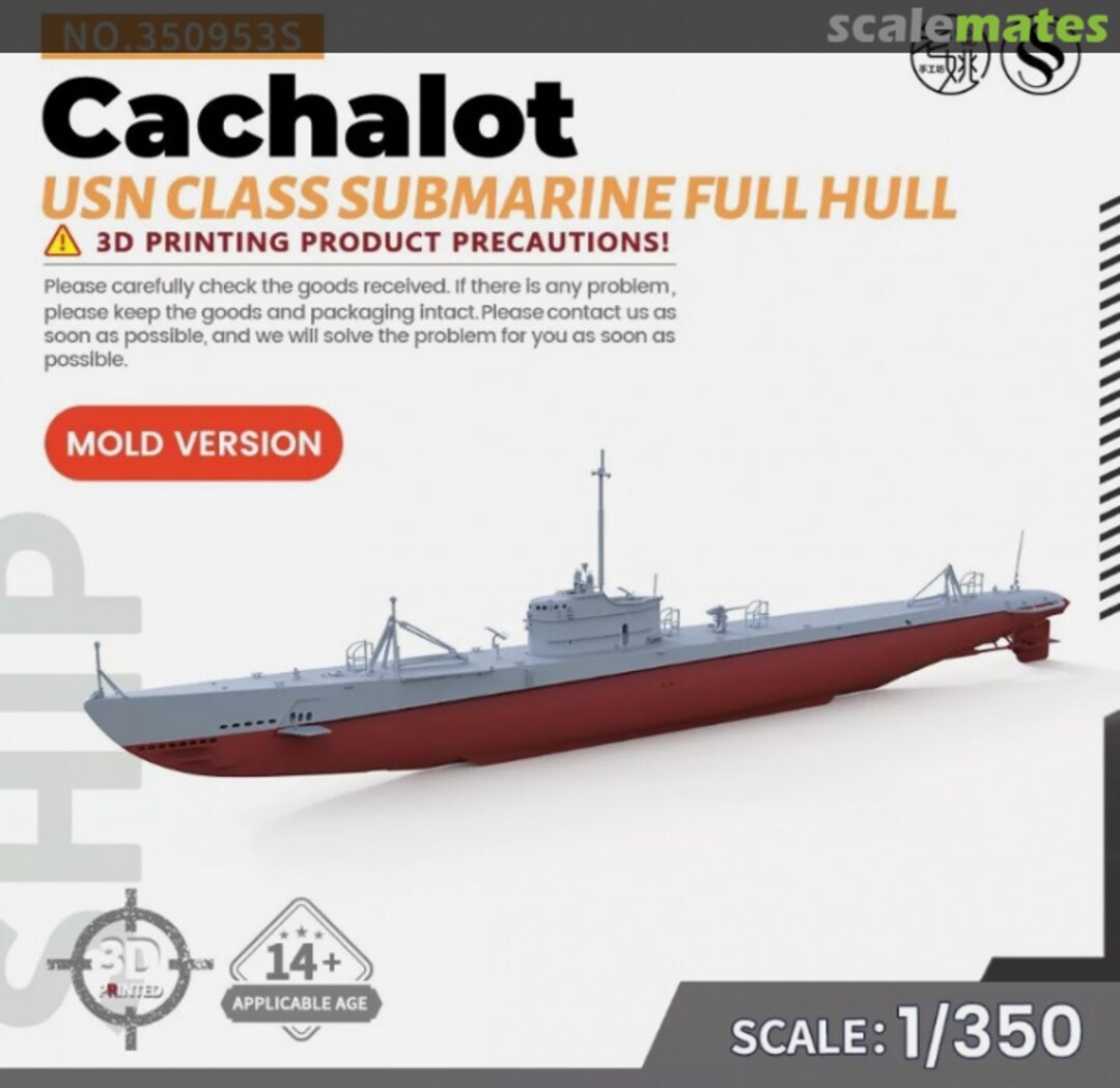 Boxart Cachalot Class 350953S SSMODEL