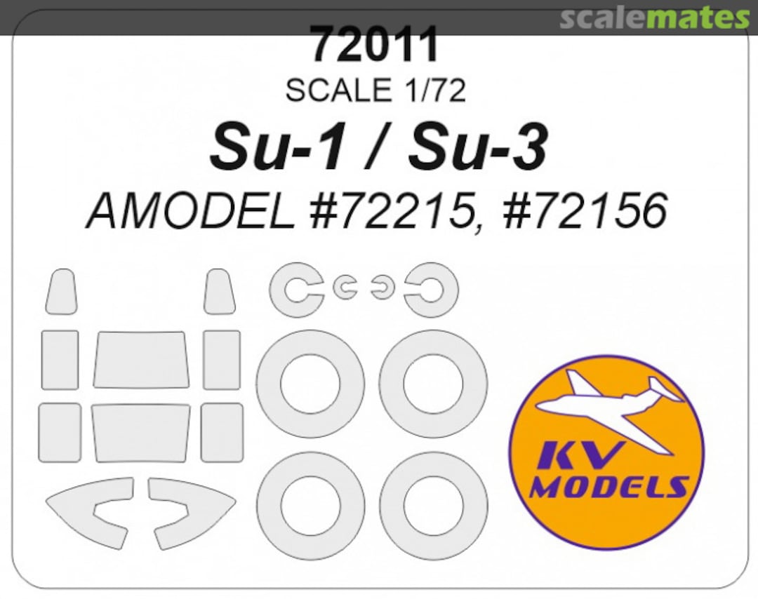 Boxart Su-1 / Su-3 72011 KV Models Boxart Su-1 / Su-3 72011 KV Models
