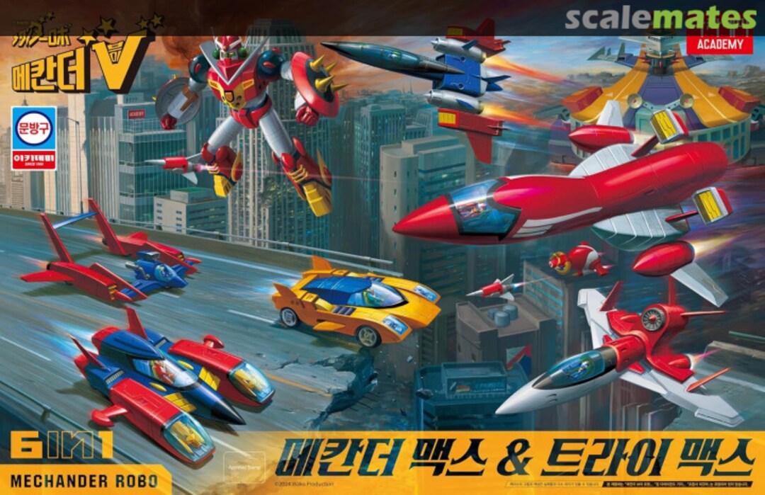 Boxart Mechander Max & Tri Max 15822 Academy Boxart Mechander Max & Tri Max 15822 Academy