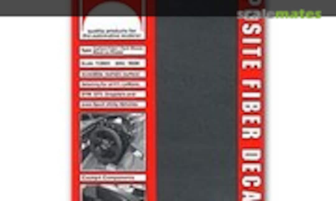 1:24 Carbon Fiber Plain Weave Pattern Black/Pewter (Scale Motorsport 1424) 1424