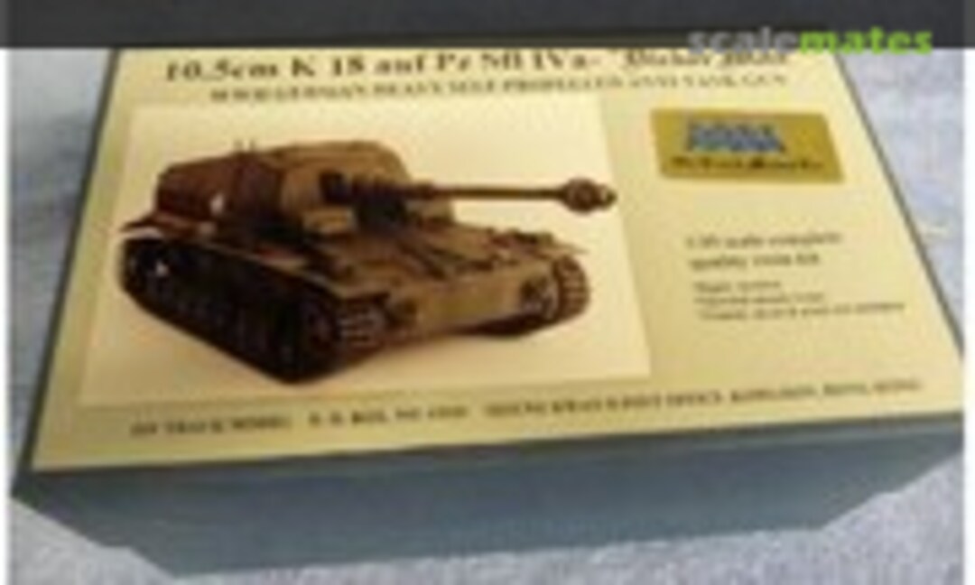 1:35 10.5cm K 18 auf Pz. Sfl IVa- &quot;Dicker Max&quot; (On Track Models 35001)