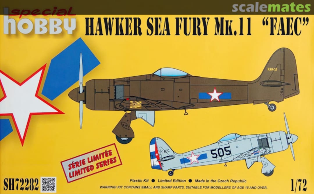 Boxart Hawker Sea Fury Mk.11 SH72282 Special Hobby Boxart Hawker Sea Fury Mk.11 SH72282 Special Hobby
