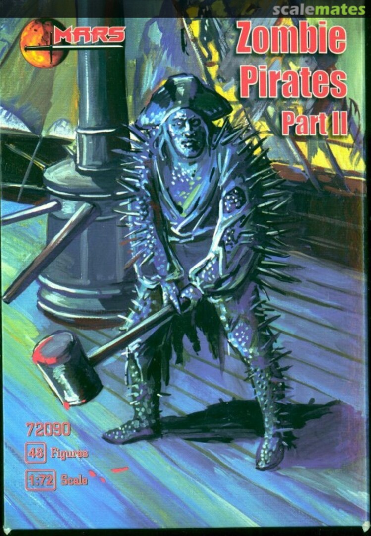 Boxart Zombie Pirates Part II 72090 Mars Figures Boxart Zombie Pirates Part II 72090 Mars Figures