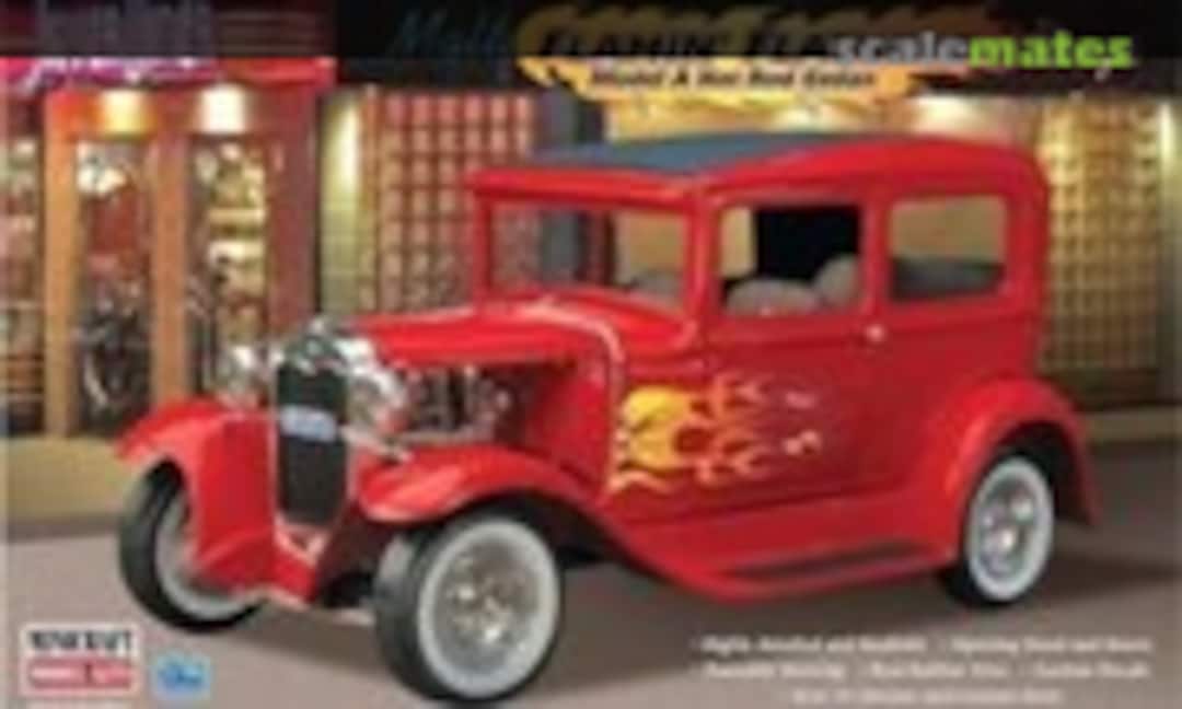 1:16 Flamin Flatheads Model A Hot Rod Sedan (Minicraft Model Kits 11232)