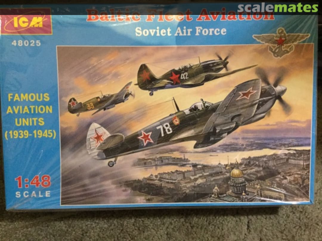 Boxart Baltic Fleet Aviation - Soviet Air Force 48025 ICM Boxart Baltic Fleet Aviation - Soviet Air Force 48025 ICM