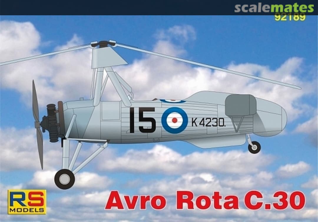 Boxart Avro Rota C.30 92189 RS Models